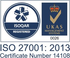 Exclaimer's ISO 27001 Certification for its Exclaimer Cloud email signature management solutions.