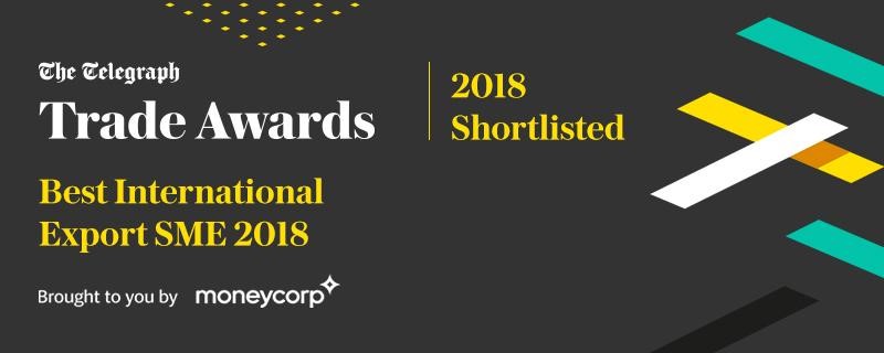 Exclaimer nominated for Telegraph Trade Award